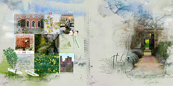 FotoInspired Double Page - Barrington Court  March 2018