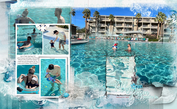 FotoInspired Template Pack 2V Pool Time