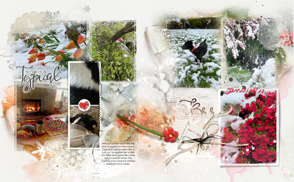 FotoInspired Template Pack 2W - Snow Day