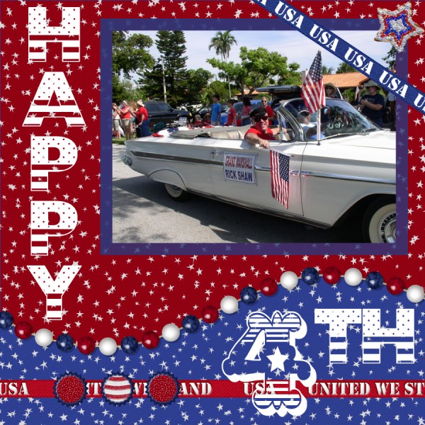 Fourth of July Parade:  A Special Grand Marshall