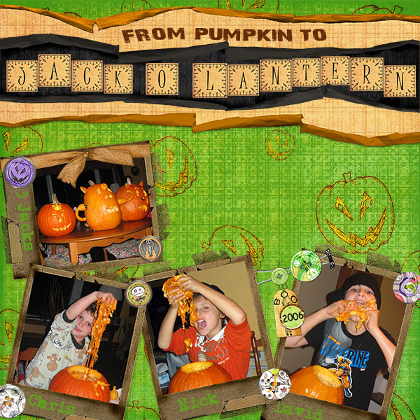 From Pumpkin to Jack O Lantern