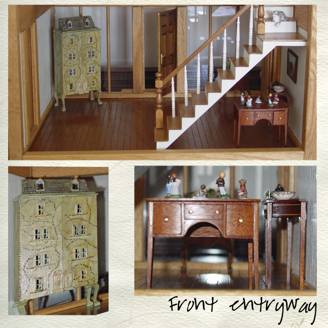 Front entryway doll house