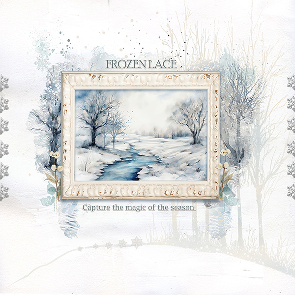 Frozen lace