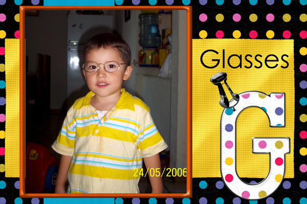 G is for Glasses