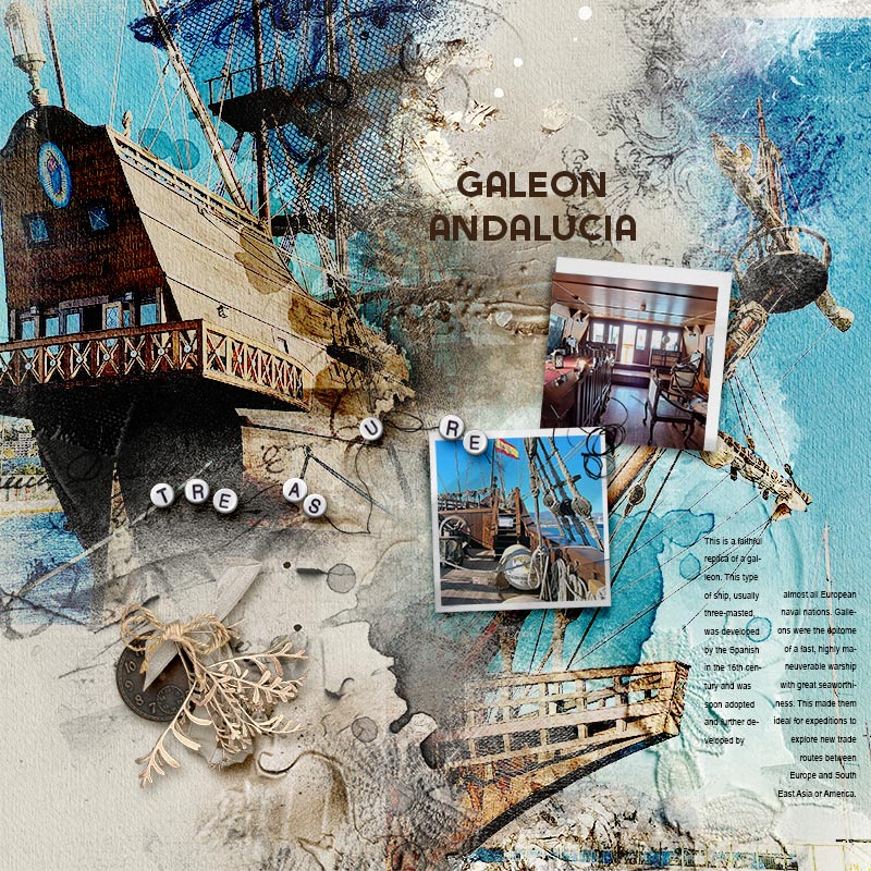 galeon andalucia