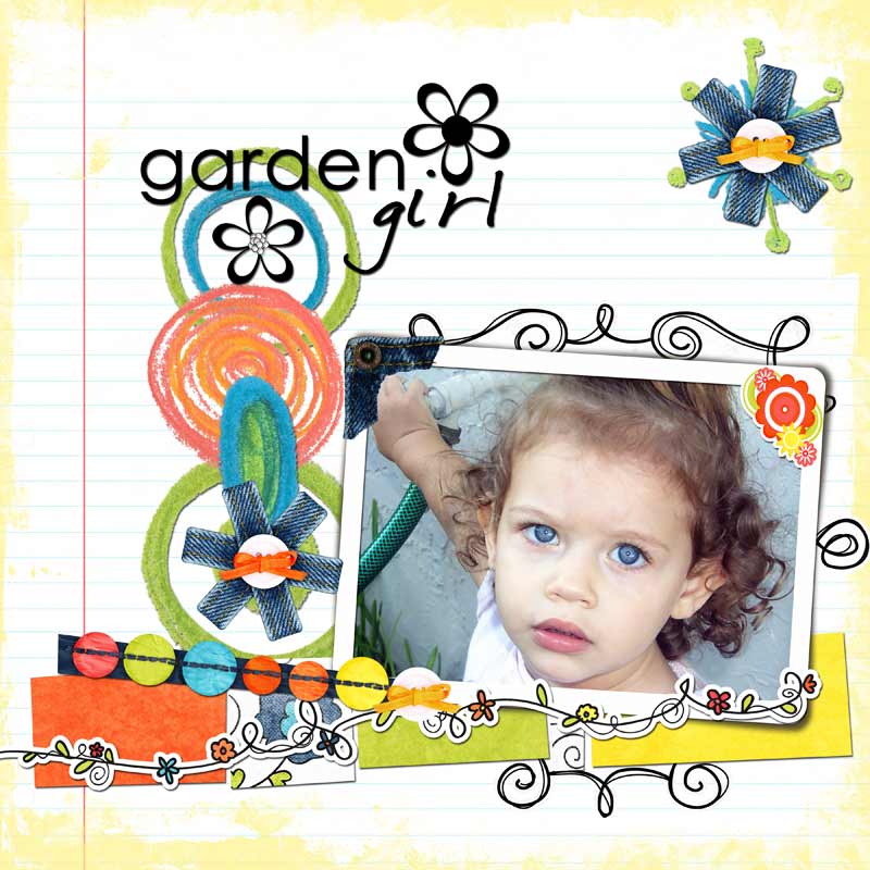 Garden girl