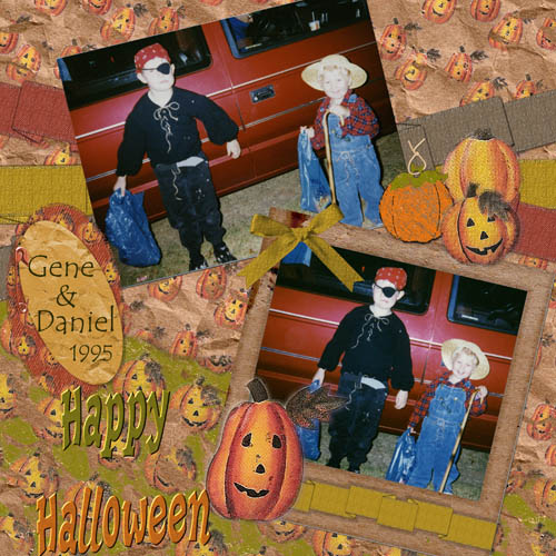 Gene & Daniel Halloween 1995