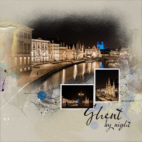 Ghent by night