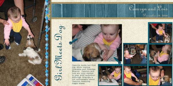 girl meets dog 2 pager