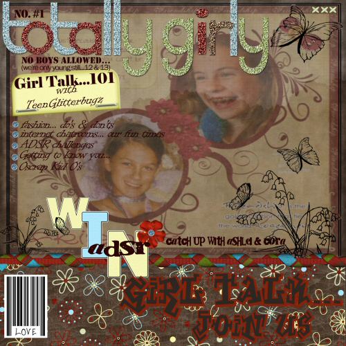 Girl Talk - ADSR2 - Challenge 8