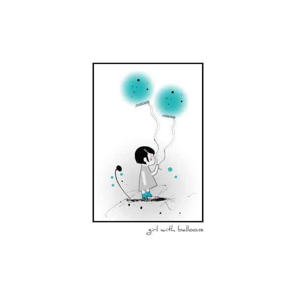 Girl With Balloons...