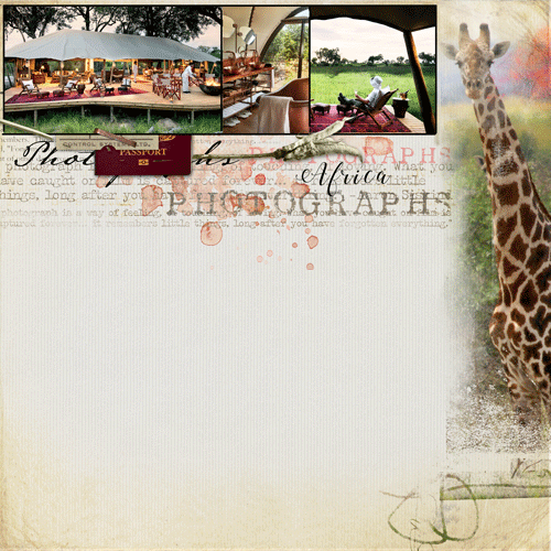 Glamping in Africa/Anna color chall