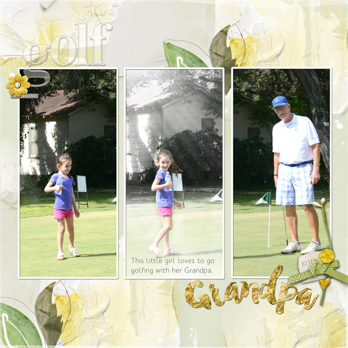 Golfing with Grandpa