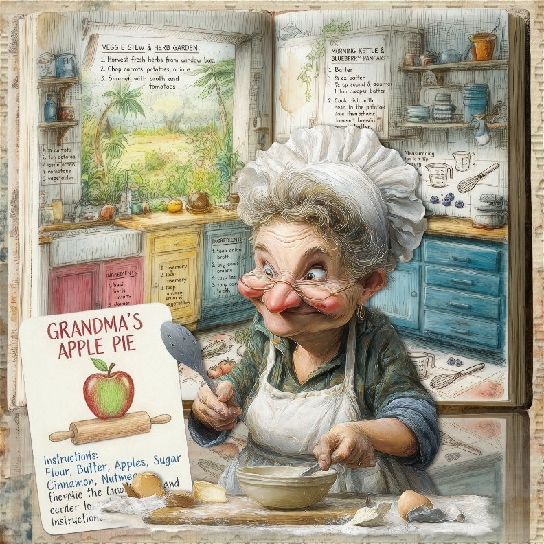 Grandma's Apple Pie = The Best