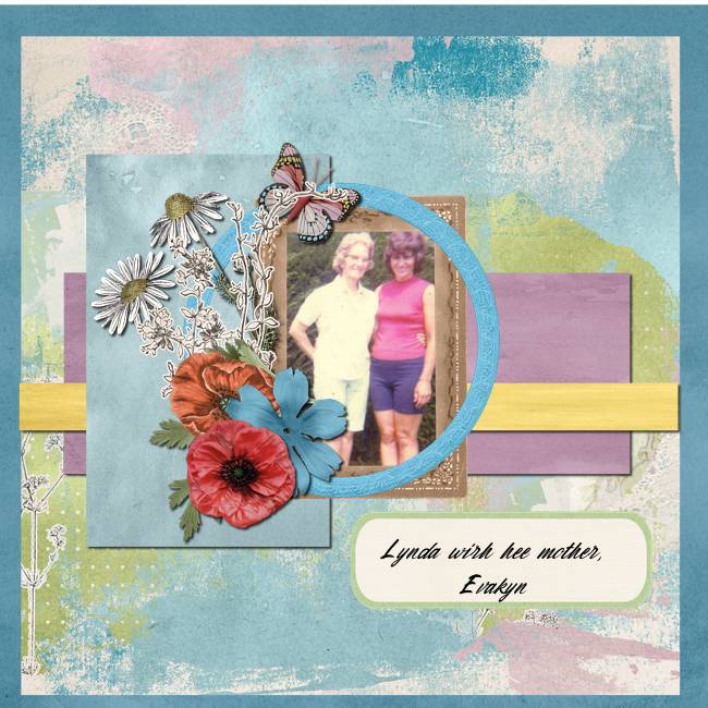 Grandmother and mom