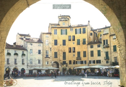 Greetings from Lucca, Italy