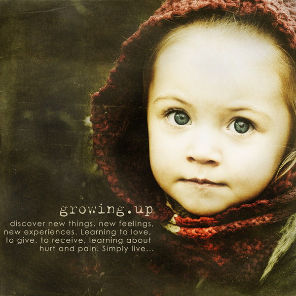 growing up