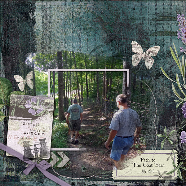 Guest Designer OAWA- Path to the Goat Barn