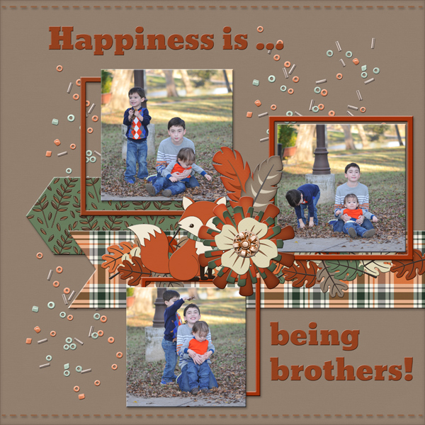 Happiness is being brothers!