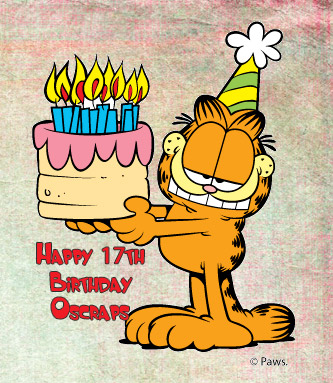 Happy 17th Birthday Oscraps!