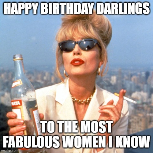 Happy Birthday Darlings!