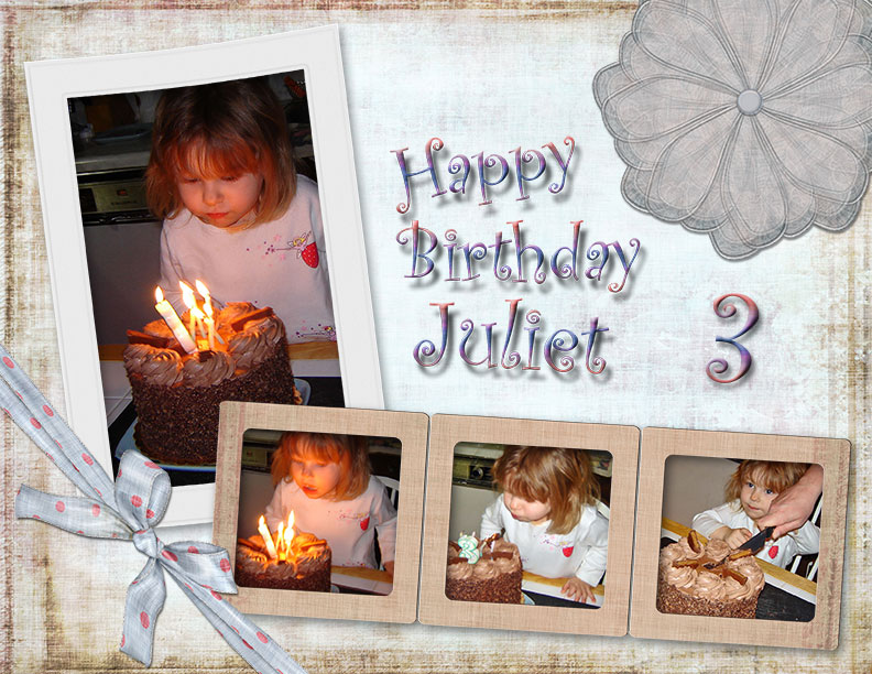 Happy Birthday Juliet