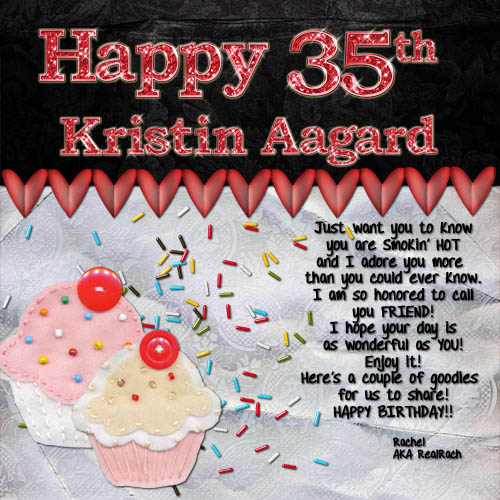 Happy Birthday Kristin Aagard