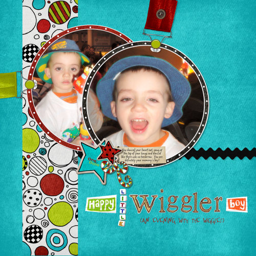Happy Little Wiggler Boy