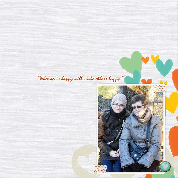 Happy...with you!