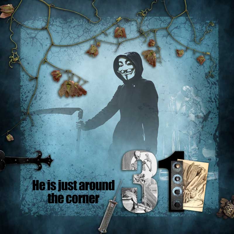 he is around the corner