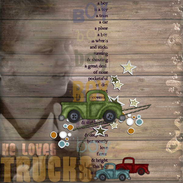 He Loves Trucks