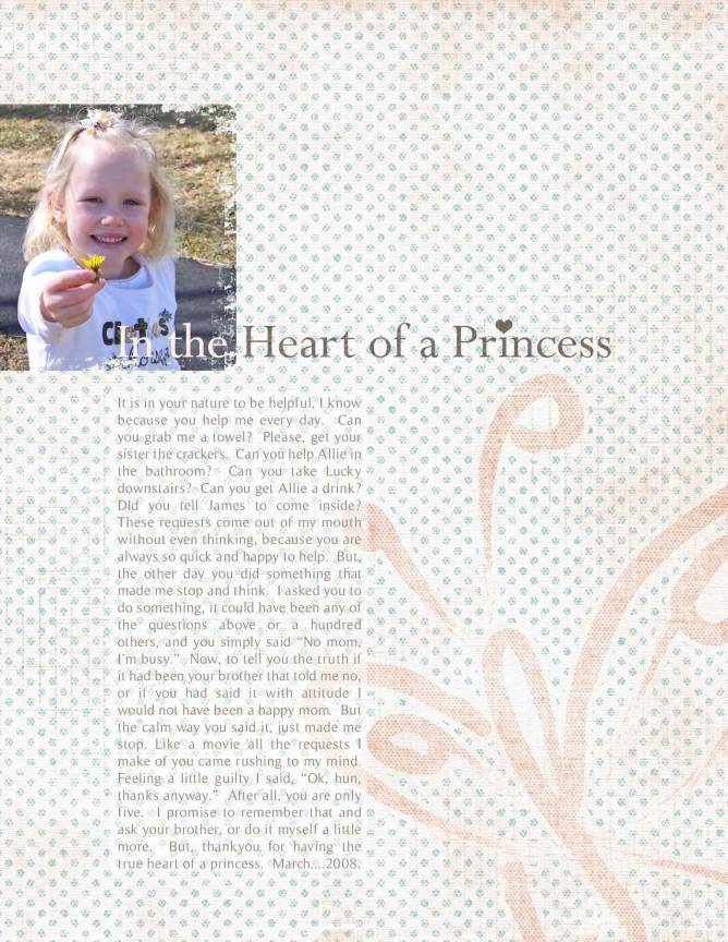 heart of a princess