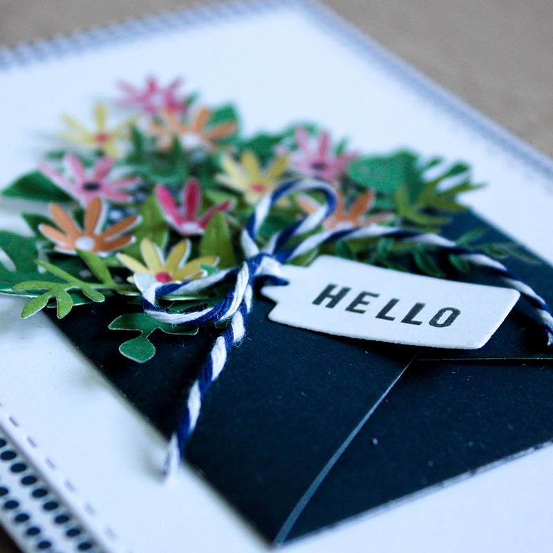 Hello Card (close up)