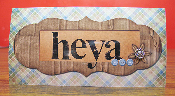 Heya Card
