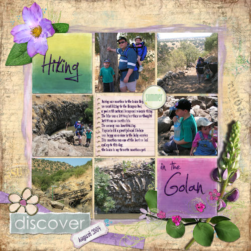 Hiking in the Golan