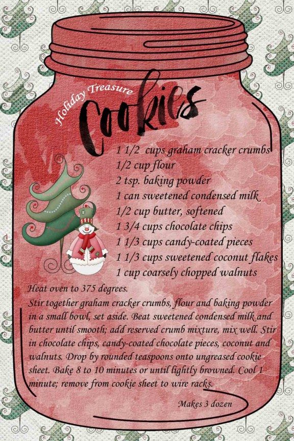 Holiday Treasure Cookies