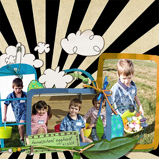 Homeschool egg hunt