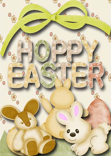 Hoppy Easter ATC