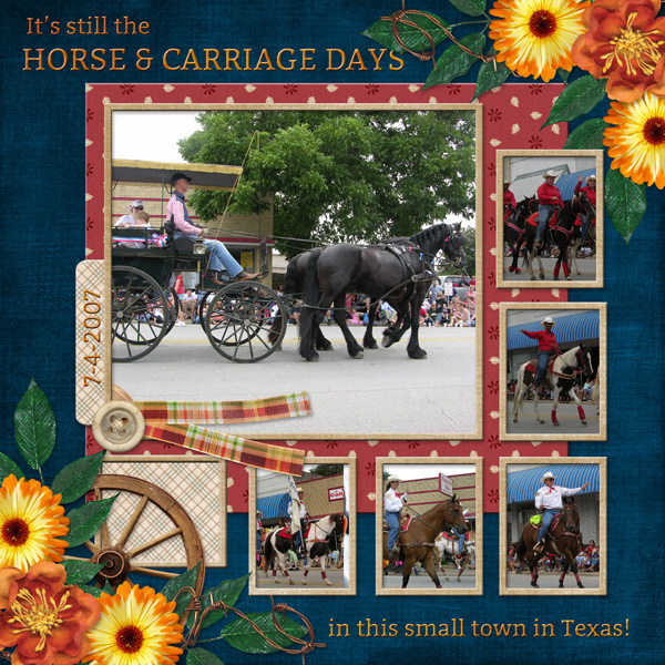 Horse and Carriage Days