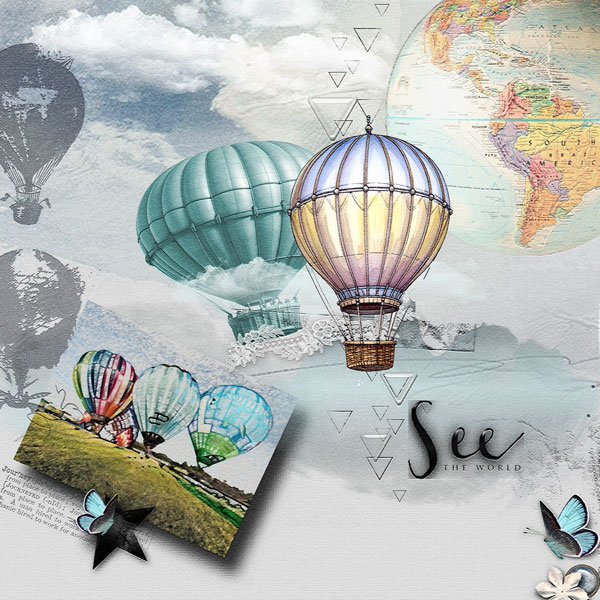 hot air balloons