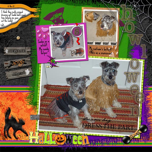 Howl-a-Ween Trick or Treat Puppies