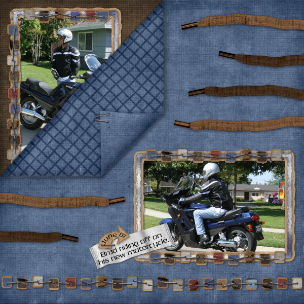 Hubby's Motorcycle