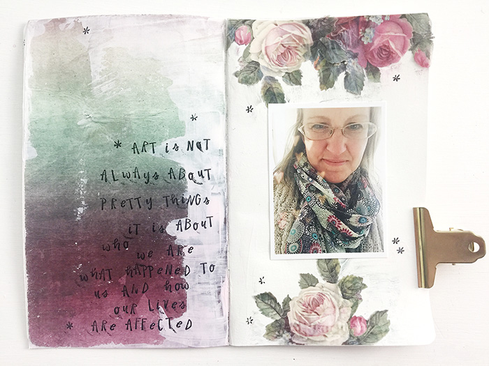 Hybrid Art Journaling OAWA Mother & Child Collection