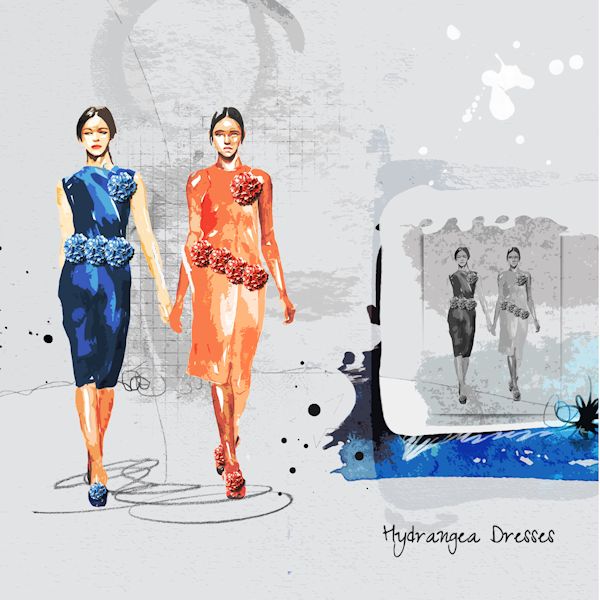 Hydrangea Dresses...
