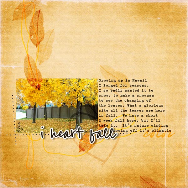 I heart fall