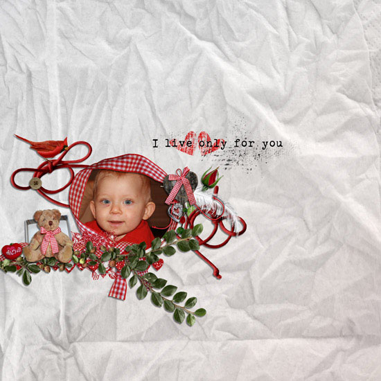 I live only for you