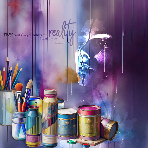 I paint my own reality