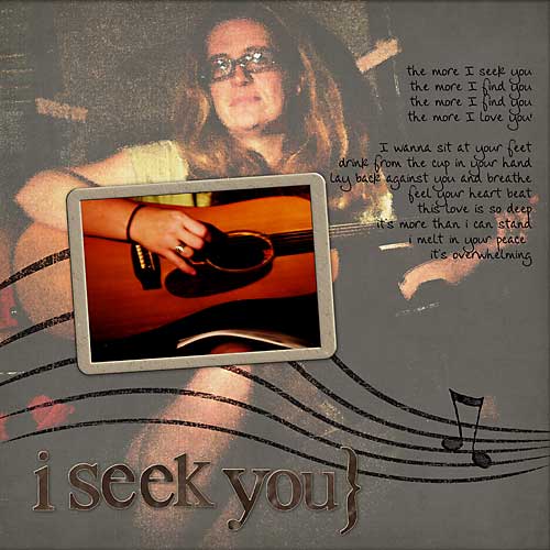 i seek you