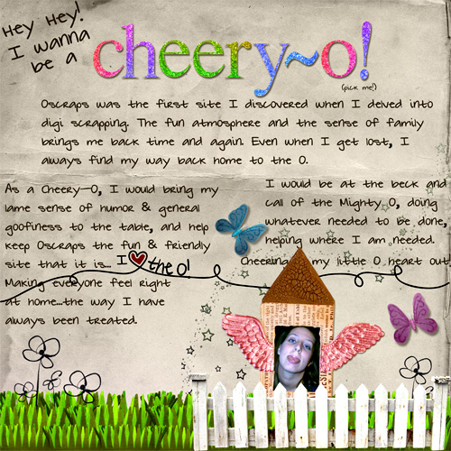 I Wanna Be A CheeryO