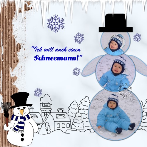 I want a snowman, too.